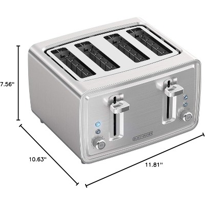 4-Slice Toaster; Stainless Steel - Thumbnail 5