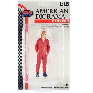 "Racing Legends" 70's Figure A for 1/18 Scale Models by American Diorama - 1 of 4