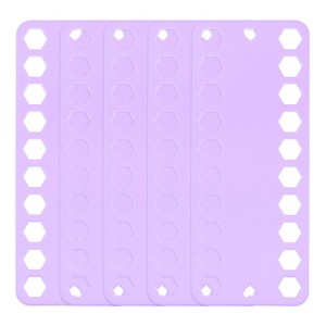 Unique Bargains PP Plastic Sewing Thread Embroidery Floss Organizer Cards 5 Pcs - 1 of 4