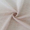 Dainty Home Linea Ombre Striped Linen Textured Shower Curtain - 4 of 4