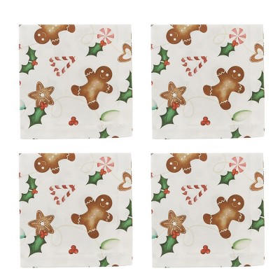 Split P Gingerbread Napkin Set of 4