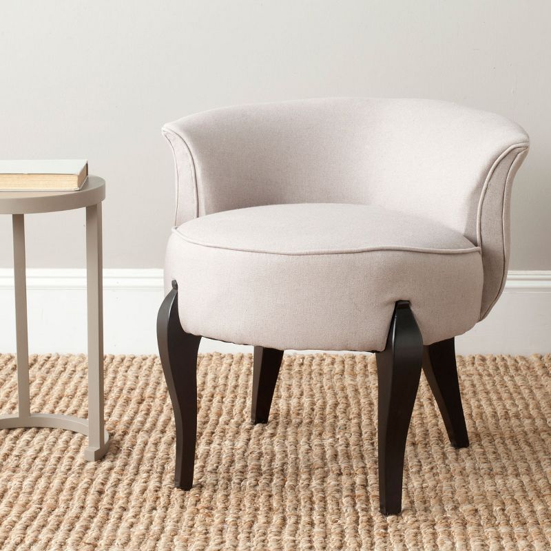 Mora French Leg Vanity Chair  - Safavieh, 2 of 6