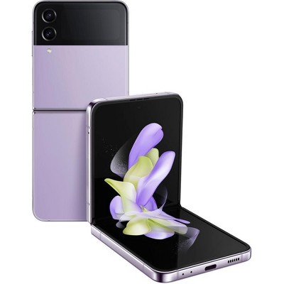 Manufacturer Refurbished Samsung Galaxy Z Flip4 5G F721U (Fully Unlocked) 256GB Bora Purple (Excellent)