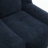 PAGED Fluffy Bean Bag Chair with Ottoman, Modern Soft Lazy Sofa Chair with Memory Foam for Bedroom, Living Room - 3 of 4