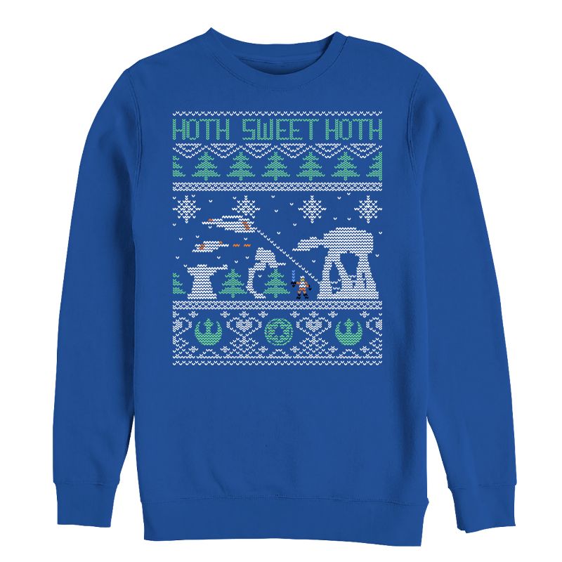 Men's Star Wars Ugly Christmas Hoth Sweet Hoth Sweatshirt, 1 of 4