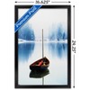 Trends International Ata Alishahi - A Boat Framed Wall Poster Prints - 3 of 4