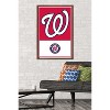 Trends International MLB Washington Nationals - Logo 22 Framed Wall Poster Prints - 2 of 4