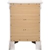 NicBex Elegant Nightstand with 3 Drawers Bedside Table with Metal Handles End Table for Bedroom, Living Room - 4 of 4