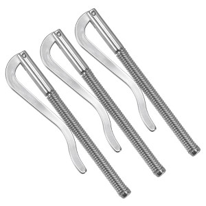 Unique Bargains Alloy Storage Clips for Food Bag Sealing Paper File Photo 3 Pcs - 1 of 4