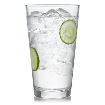 Preston Clear Glass 16-Piece Tumbler and Rocks Set