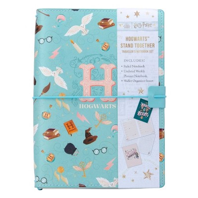 Harry Potter: Hogwarts Stand Together Traveler's Notebook Set - by  Insights (Paperback)