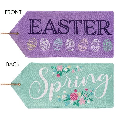 Easter, Spring Reversible Door Tag