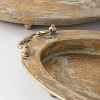 Sullivans Set of 2 Oval Trays 3"H & 3"H Gold - 2 of 3