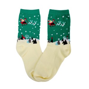 Holiday Socks (Women's Sizes, Adult Medium) from the Sock Panda - Great for Christmas Time - 1 of 3