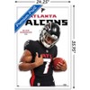 Trends International NFL Atlanta Falcons - Bijan Robinson Feature Series 24 Framed Wall Poster Prints - 3 of 4