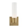 Livex Lighting Aero 1 - Light Sconce in  Antique Brass - 3 of 4