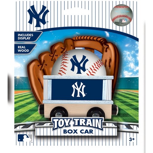Masterpieces Wood Train Box Car - Mlb New York Yankees : Target