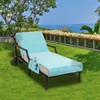 Linum Home Textiles 100% Turkish Cotton Standard Size Chaise Lounge Cover - 3 of 3