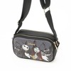 WondaPop Jack and Sally Double Zipper Crossbody/Shoulder Bag - 3 of 4