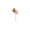 HomeRoots Set of Six Orange Red And Brown Fall Magnolia Leaf Wreath Sprays - 4 of 4
