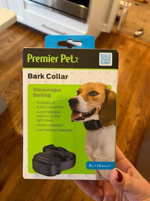 Premier pet bark shop collar how to use