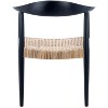 Eyre Rattan Peel Accent Chair - ACH1008A - Black/Natural - Safavieh - 4 of 4