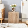 NicBex Modern 15.7" Square Small Coffee Table with Solid Frame for Living Room and Office - 4 of 4