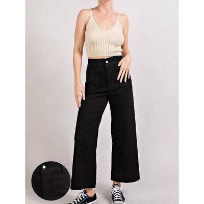 Women's Wide Leg Pants - eesome