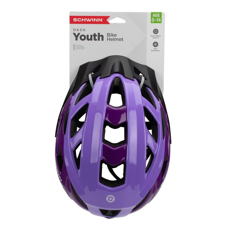 Schwinn Dash Kids&#39; Helmet - Purple/Lavender, 5 of 7