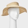 Packable Straw Essential Visor Hat - Shade & Shore™ - 2 of 4