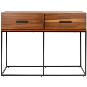 Marquise 2 Drawer Console Table - Brown - Safavieh - 1 of 4