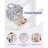 Narwey Full Size Travel Toiletry Bag for Traveling Women, Large Wide-open - 3 of 3