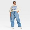Women's Camaro Oversized Short Sleeve Graphic T-Shirt - Off-White - 3 of 3