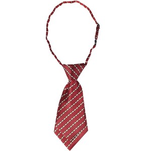 Elerevyo Women's Adjustable Stripe Plastic Clip Closure Bow Tie One Size - 1 of 4