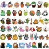 Wrapables Waterproof Vinyl Stickers for Water Bottles, Laptop, Phones, Skateboards, Decals for Teens, 100pcs, Plants & Animals - 2 of 4