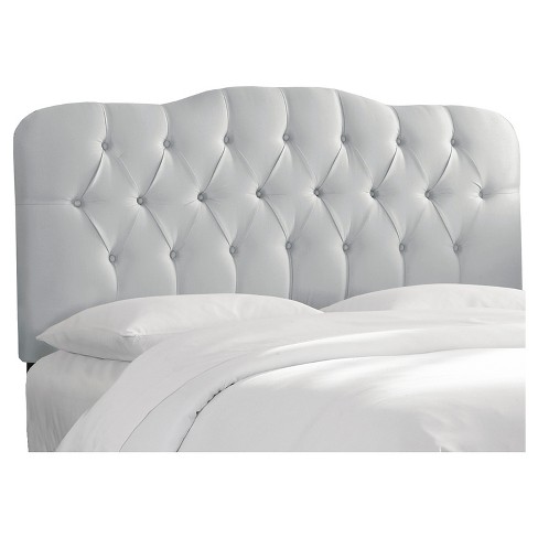 Seville Faux Silk Upholstered Headboard - Skyline Furniture - image 1 of 4