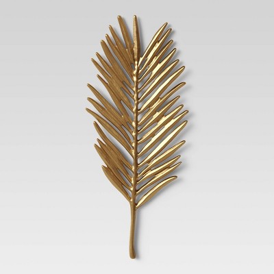 Leaf Wall Decor Light Gold - Opalhouse™