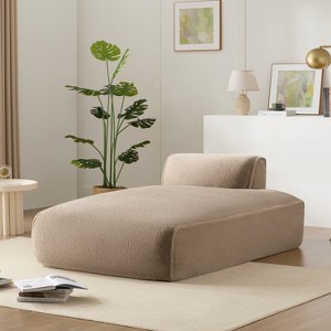 Whisen 72" Oversized Modular Right Facing Foam Filled Sofa Bed for Living Room Elderly Baby Friendly No Assembly Free Combination - 1 of 4