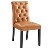 Modway Duchess Dining Chair Vinyl Set of 2 - 3 of 4