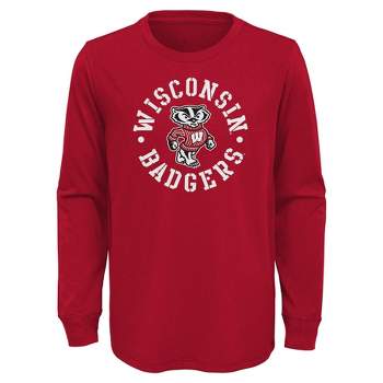 NCAA Wisconsin Badgers Boys' Long Sleeve T-Shirt