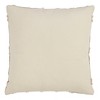Saro Lifestyle Triangle Embroidered Pillow - Down Filled, 18" Square, Multi - 2 of 3