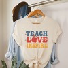 Simply Sage Market Women's Teach Love Inspire Apple Short Sleeve Graphic Tee - 2 of 2
