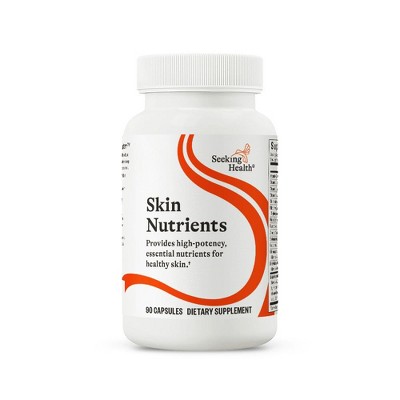 Seeking Health Skin Nutrients, with Vitamins A and E, Antioxidant Support, Royal Jelly, Multivitamin Support for Healthy Skin (90 Capsules)*