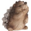 Transpac Rustic Textured Hedgehog Polyresin Tabletop Decoration Set of 4, 3.0H inches - image 3 of 4