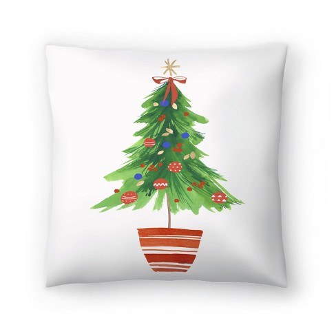 Christmas Trees By Pi Holiday Collection - 20 X 14 Throw Pillow -  Americanflat : Target