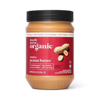 Organic Stir Creamy Peanut Butter - 28oz - Good & Gather™