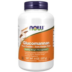 Glucomannan Powder 100% Pure by Now Foods  -  8 oz Powder - 1 of 3
