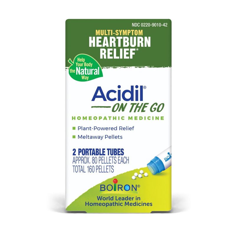 Boiron Acidil On the Go Homeopathic Medicine for Heartburn Relief  -  160 Pellet, 3 of 5
