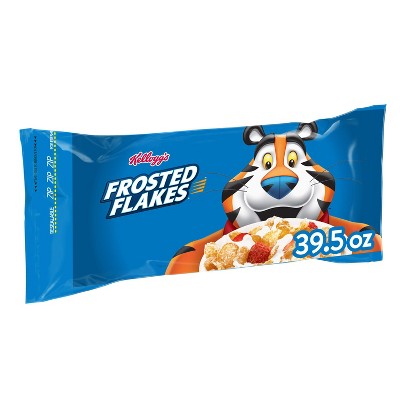 Kellogg's Frosted Flakes Breakfast Cereal Bag - 39.5oz