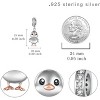 Sterling Silver Duck Charm - Cute Duckling Bead for Bracelets, Animal Lover Gift for Women - 4 of 4